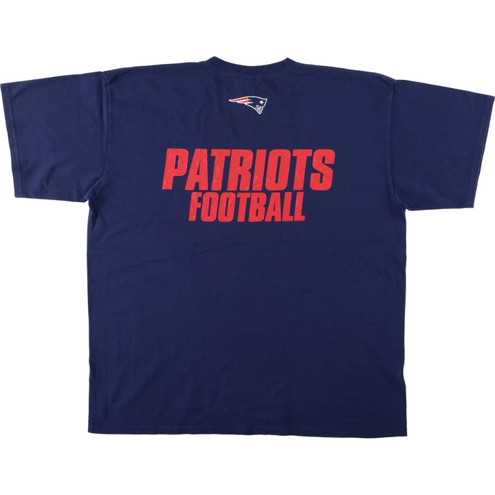 90s-00'S Nike Team Logo T-Shirt, Made in USA, Men's Size XL (approx.), NFL New England Patriots, Vintage. cotton navy blue type Vintage Second Hand