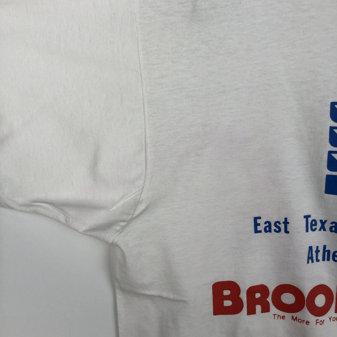 Screen Stars printed T-shirt, made in USA, men's size XL equivalent, vintage. cotton white type Vintage Second Hand