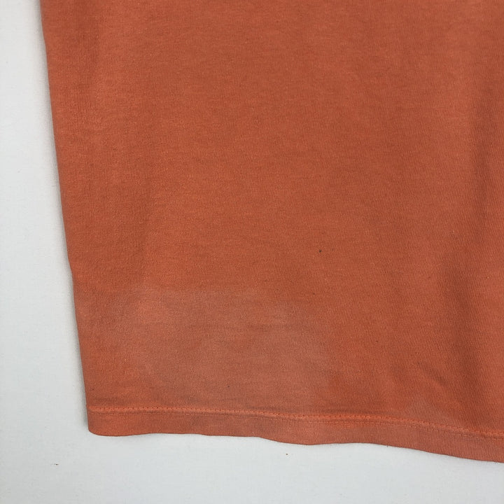 GRAVITY GRAPHICS Whale Pattern Print T-Shirt, Made in USA, Men's XL (equivalent), Vintage cotton coral Vintage Second Hand