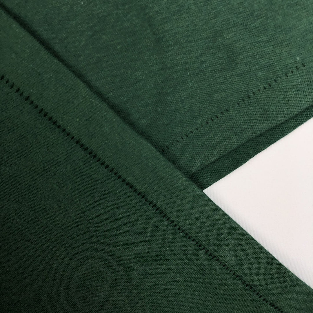 90'S Hanes HEAVYWEIGHT 50 cotton green type Vintage Second Hand