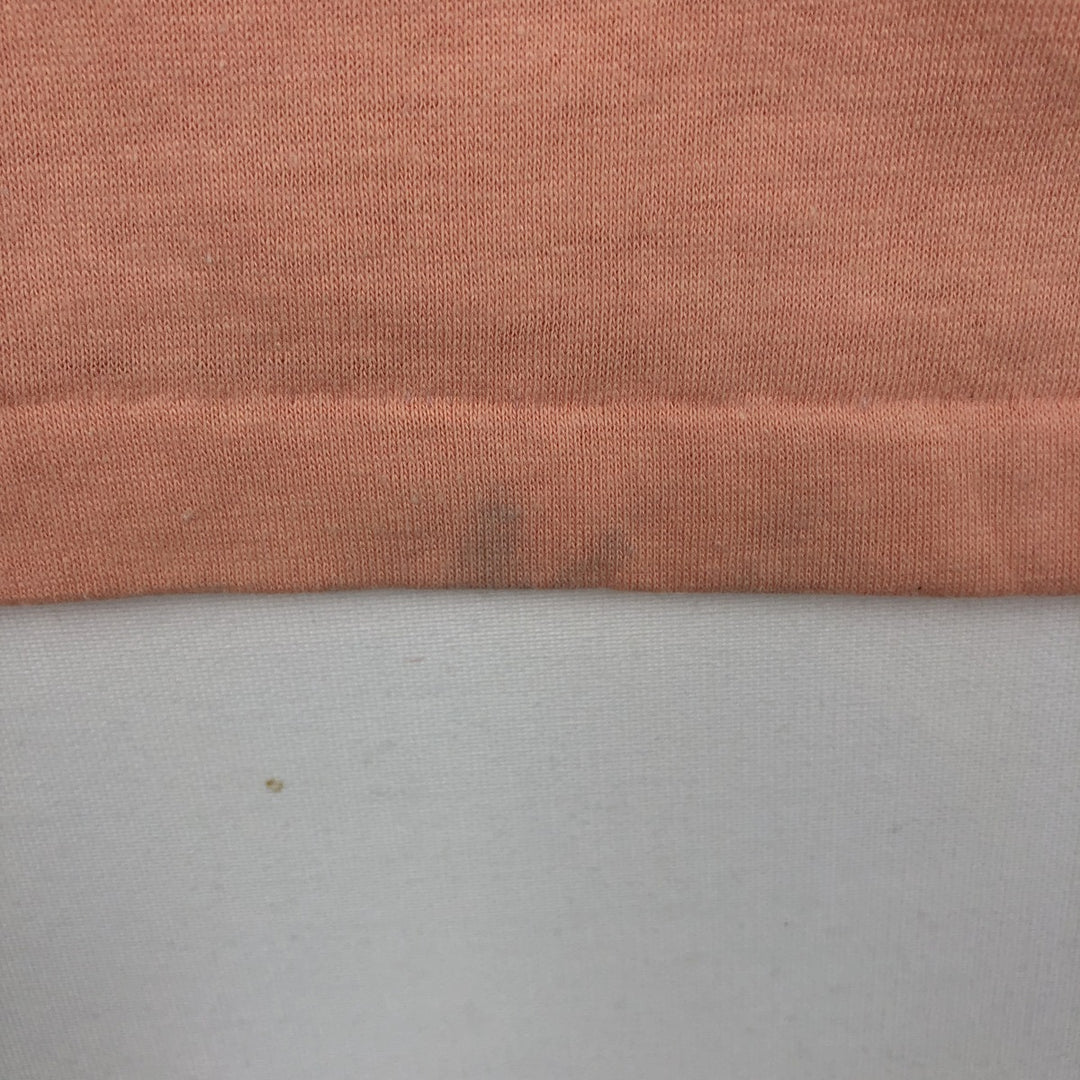 ~90'S COLLECTION UNIQUE Penguin Pattern Print T-Shirt, Made in Canada, Men's Size L (approx.), Vintage cotton coral Vintage Second Hand