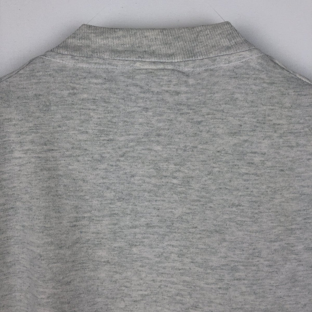 90'S Fruit of the Loom PUKE and SNOT Print T-Shirt, Made in USA, Men's Size L (approx.), Vintage cotton gray type Vintage Second Hand