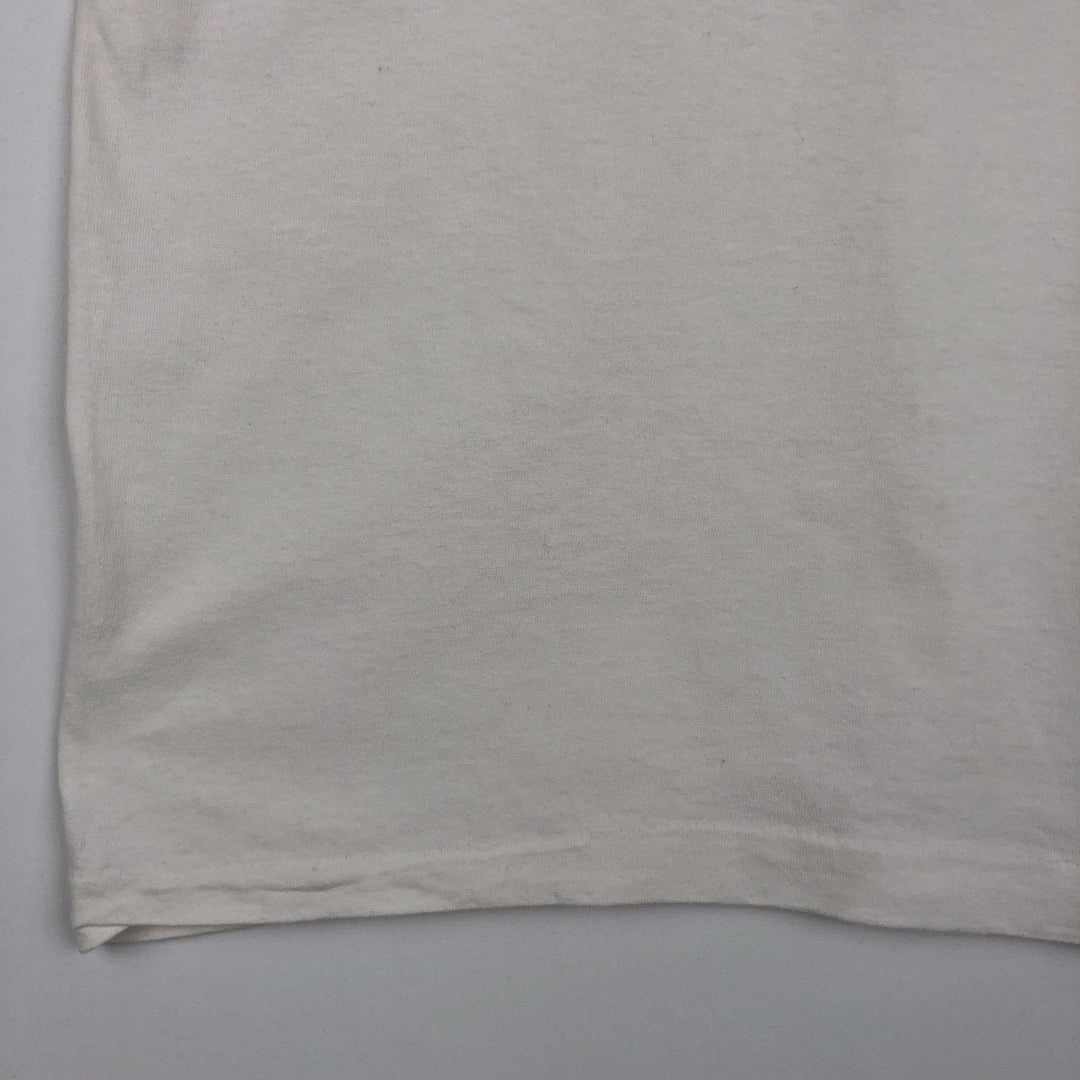 90'S Fruit of the Loom Memorial Stadium print T-shirt, Made in USA, Men's size M equivalent, Vintage cotton white type Vintage Second Hand