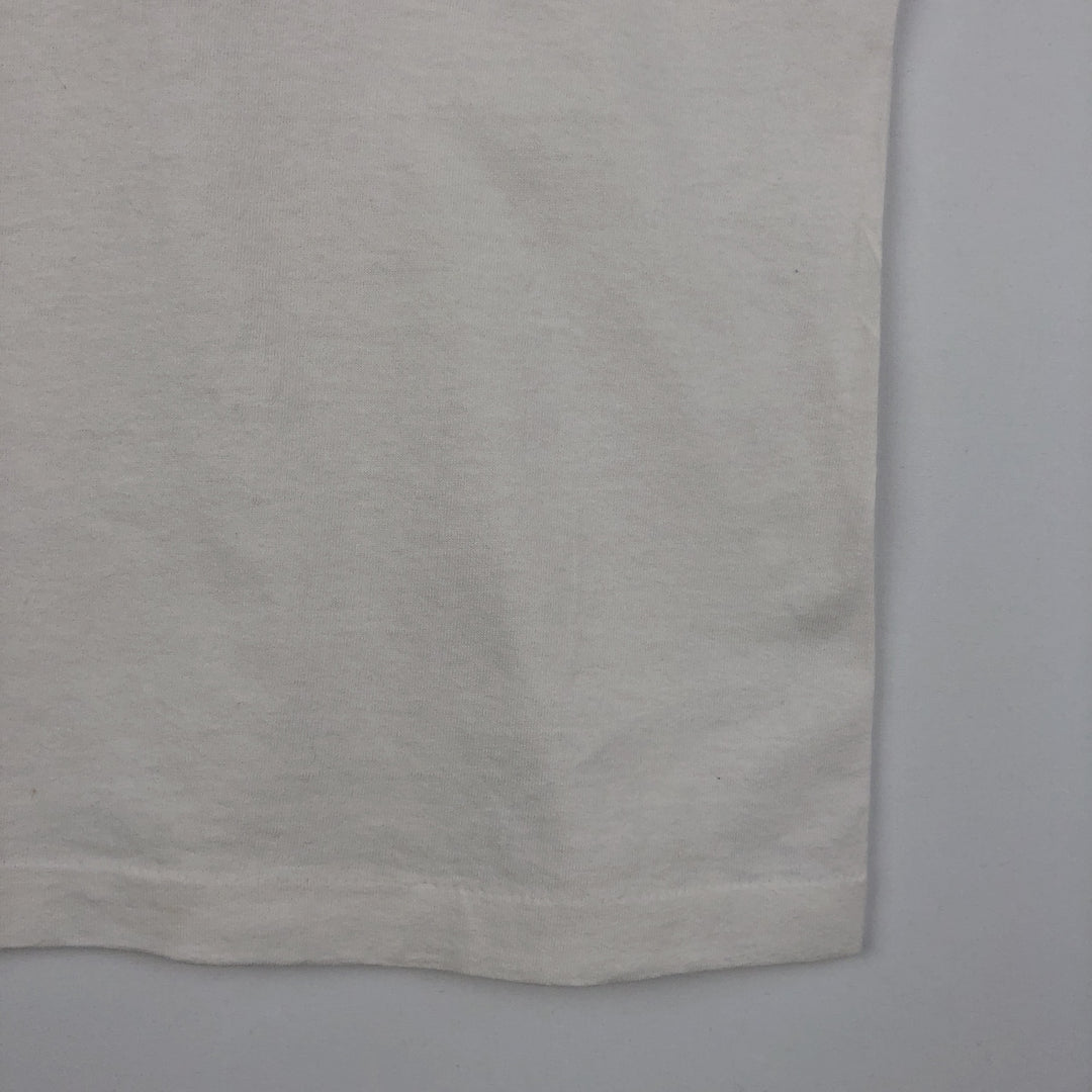 90'S Fruit of the Loom Memorial Stadium print T-shirt, Made in USA, Men's size M equivalent, Vintage cotton white type Vintage Second Hand