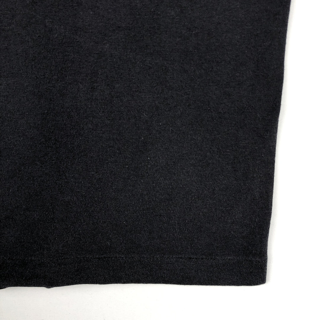 80s-90'S TEE JAYS HEF-T Print T-Shirt, Made in USA, Men's Size L (Equivalent), Vintage polyester black type Vintage Second Hand