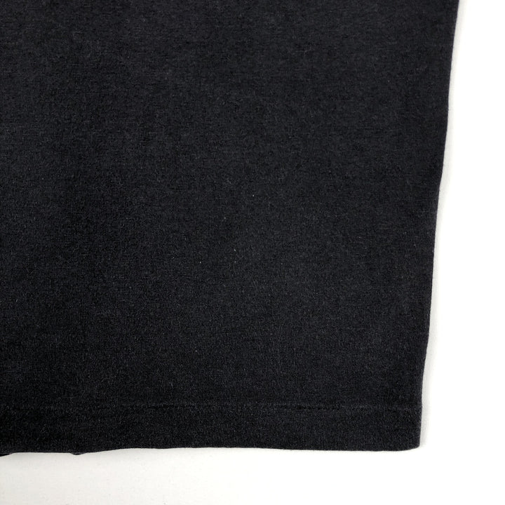 80s-90'S TEE JAYS HEF-T Print T-Shirt, Made in USA, Men's Size L (Equivalent), Vintage polyester black type Vintage Second Hand