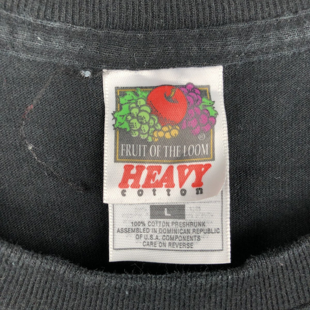 2000'S Fruit of the Loom JESUS CHRIST SUPERSTAR Print T-Shirt, Men's Size L (approx.) cotton black type Vintage Second Hand