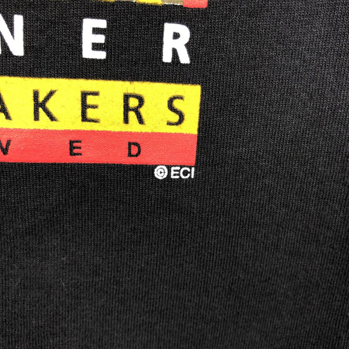 90'S Examiner Bay to Breakers Print T-Shirt, Made in USA, Men's Size L (Equivalent), Vintage cotton black type Vintage Second Hand