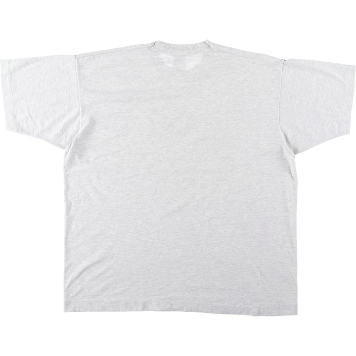 90'S Fruit of the Loom Best Message Print T-Shirt Made in USA Men's XL Vintage cotton gray type Vintage Second Hand