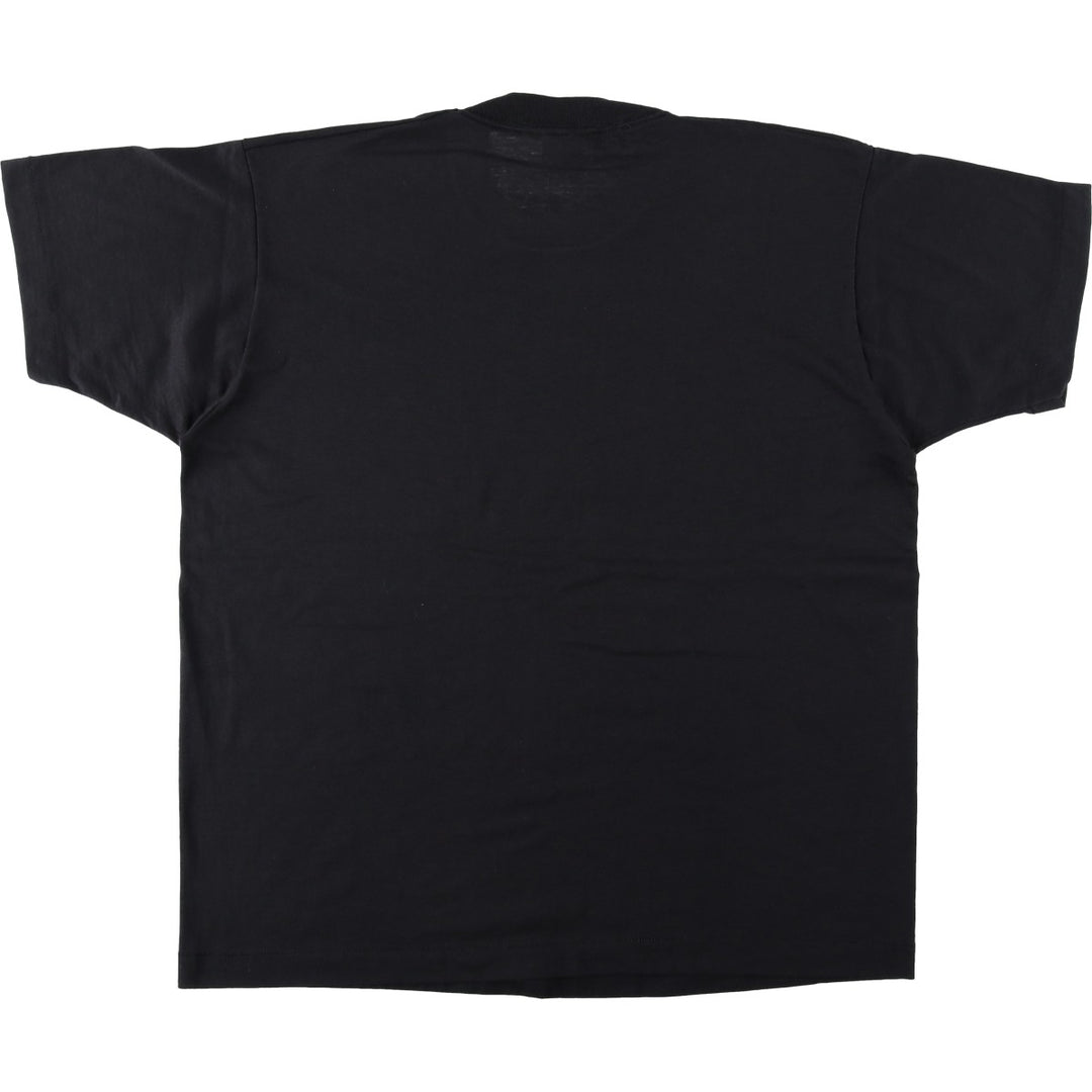 90'S Screen Stars Best Message Print T-Shirt, Made in USA, Men's XL, Vintage cotton black type Vintage Second Hand