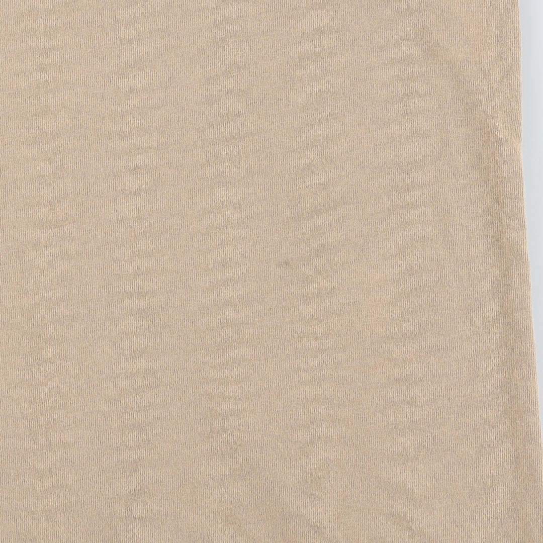 90'S SUTTON'S Printed T-Shirt, Made in USA, Men's XL equivalent, Vintage cotton Beige type Vintage Second Hand