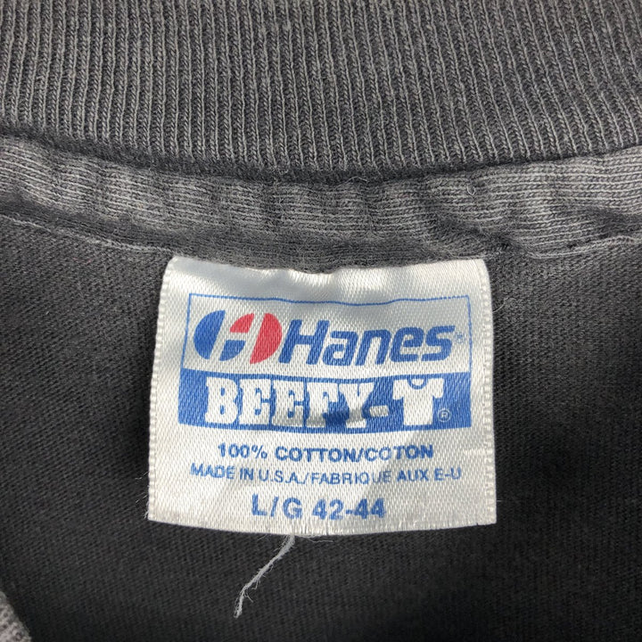 1980'S Hanes SOUTH COAST TILE Co. Advertising T-Shirt, Made in USA, Men's Size L (approx.), Vintage cotton black type Vintage Second Hand
