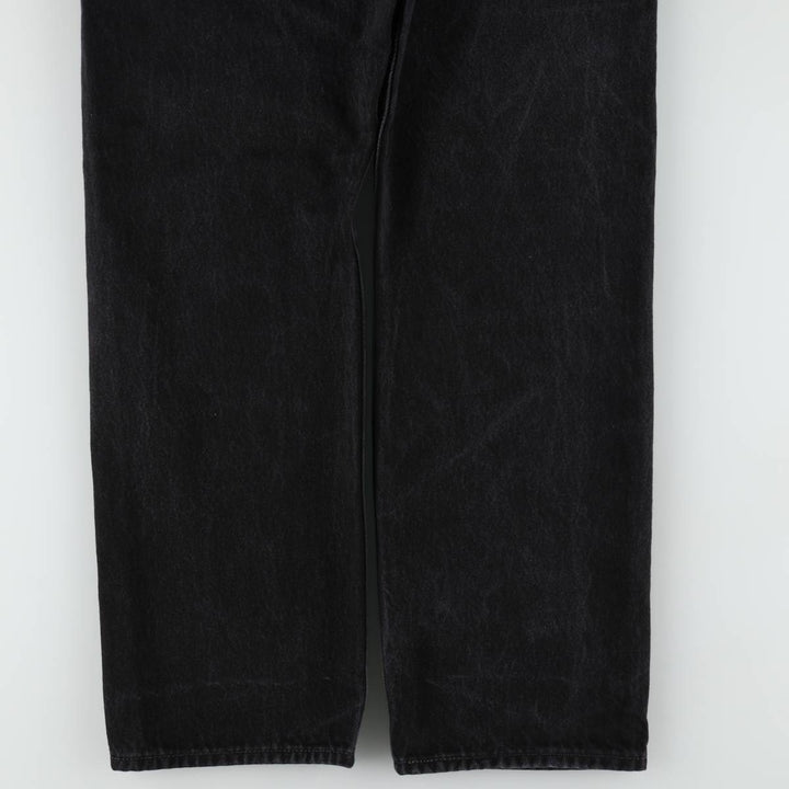 Levi's 501 Black Denim Straight Denim Pants for Men, W33 equivalent cotton black type Vintage Second Hand