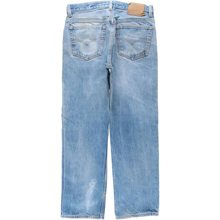 90'S Levi's 501-0000 Straight Denim Pants Made in USA Men's W32 Vintage cotton blue type Vintage Second Hand