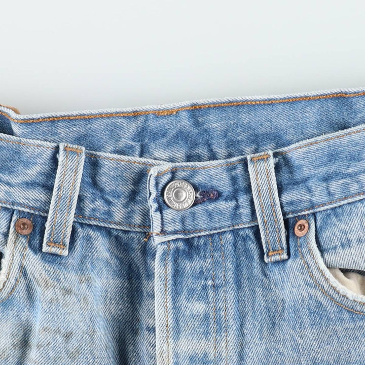 90'S Levi's 501-0000 Straight Denim Pants Made in USA Men's W32 Vintage cotton blue type Vintage Second Hand