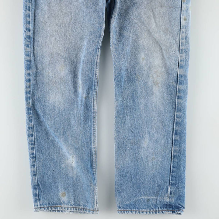 90'S Levi's 501-0000 Straight Denim Pants Made in USA Men's W32 Vintage cotton blue type Vintage Second Hand