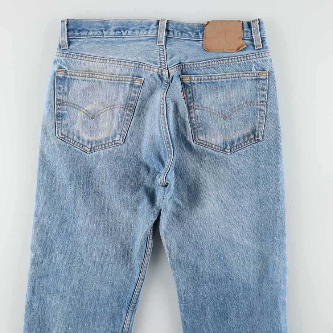 90'S Levi's 501-0000 Straight Denim Pants Made in USA Men's W32 Vintage cotton blue type Vintage Second Hand