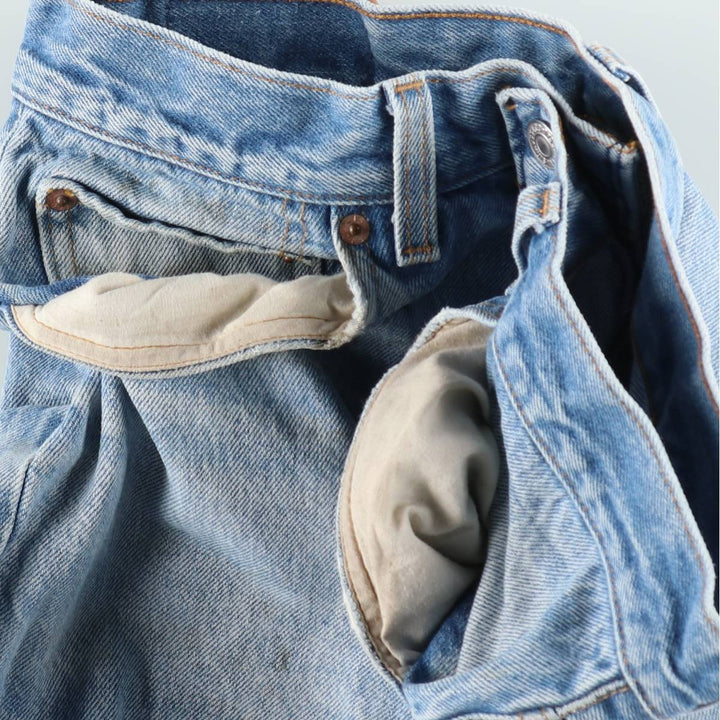 90'S Levi's 501-0000 Straight Denim Pants Made in USA Men's W32 Vintage cotton blue type Vintage Second Hand
