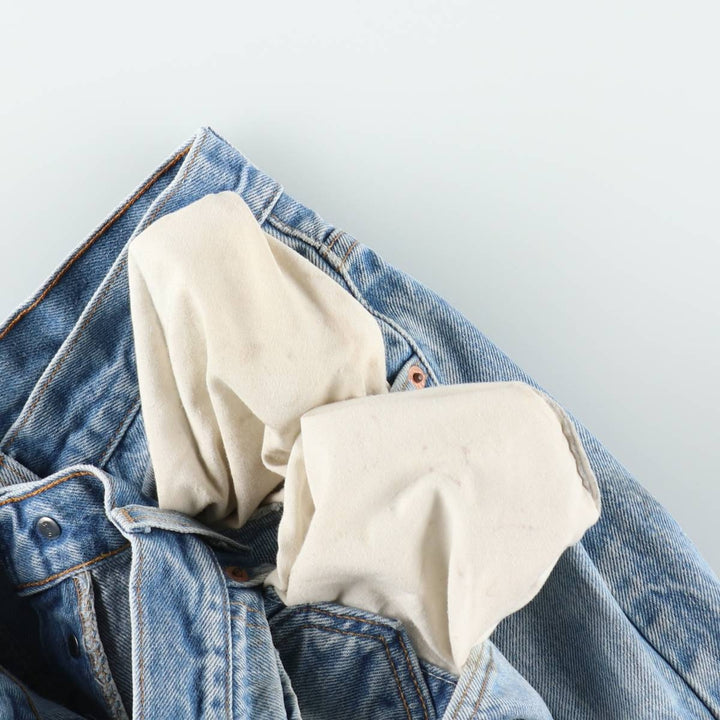 90'S Levi's 501-0000 Straight Denim Pants Made in USA Men's W32 Vintage cotton blue type Vintage Second Hand
