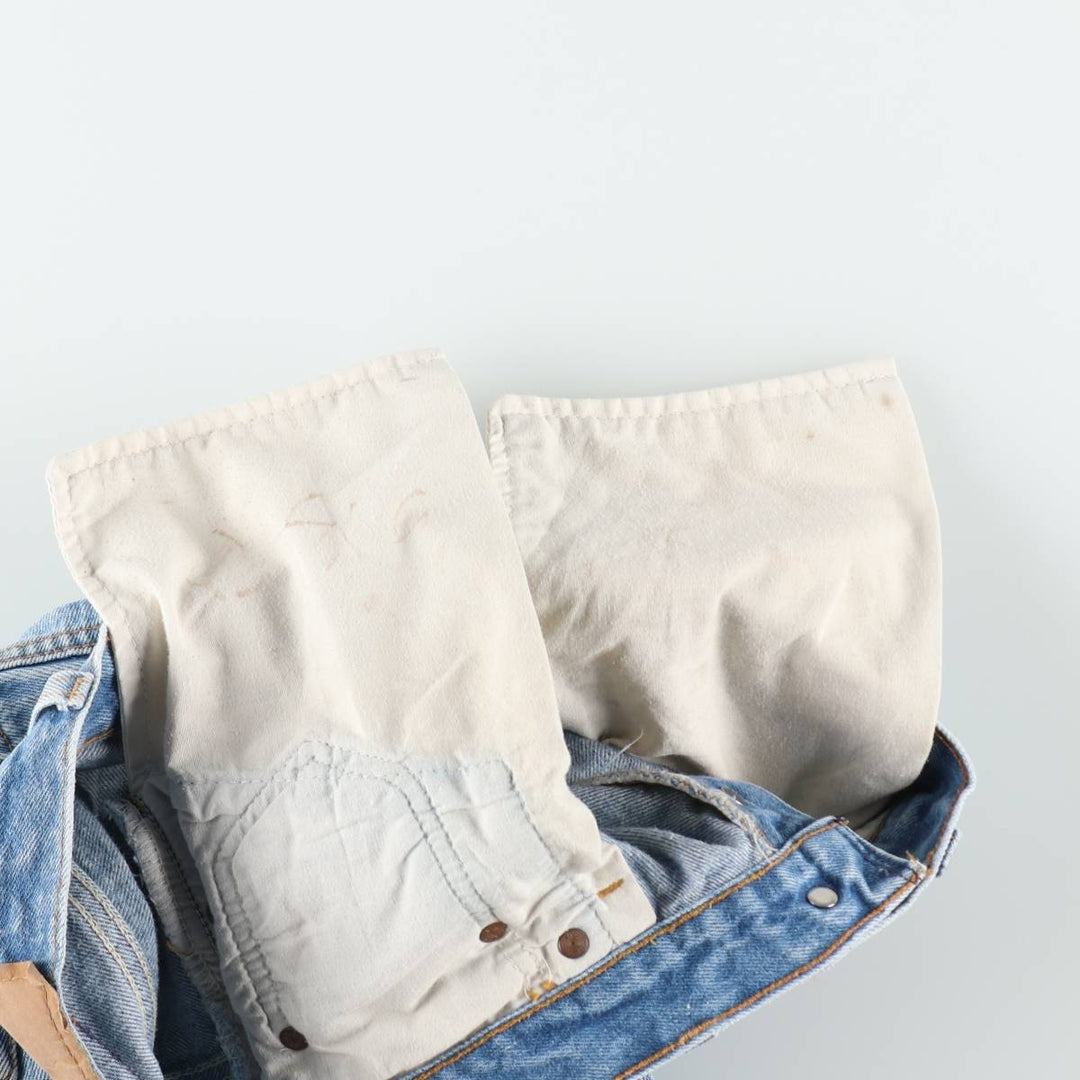 90'S Levi's 501-0000 Straight Denim Pants Made in USA Men's W32 Vintage cotton blue type Vintage Second Hand