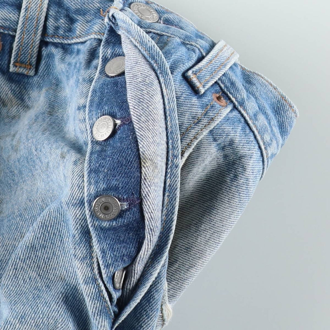 90'S Levi's 501-0000 Straight Denim Pants Made in USA Men's W32 Vintage cotton blue type Vintage Second Hand