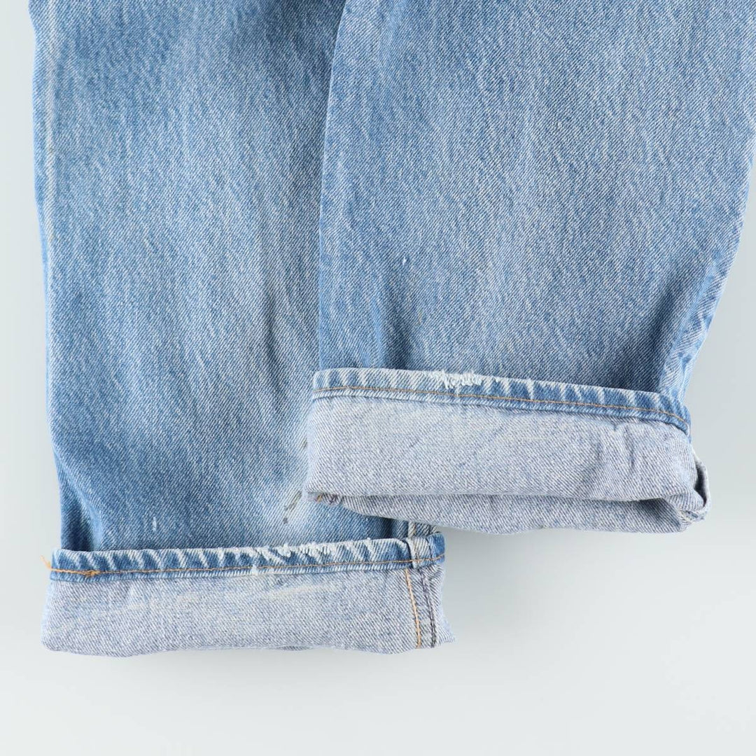 90'S Levi's 501-0000 Straight Denim Pants Made in USA Men's W32 Vintage cotton blue type Vintage Second Hand