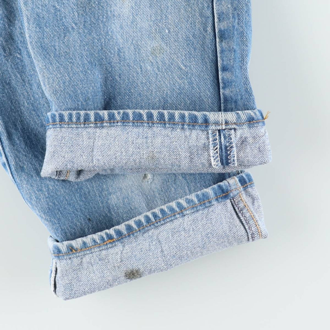 90'S Levi's 501-0000 Straight Denim Pants Made in USA Men's W32 Vintage cotton blue type Vintage Second Hand