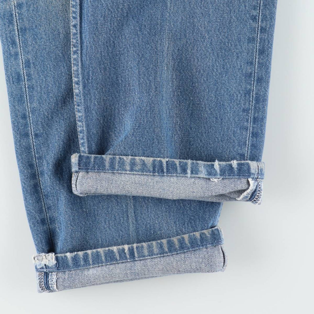 2000'S Levi's 501-0115 Straight Denim Pants, Made in USA, Men's Size W34 (approx.) cotton blue type Vintage Second Hand