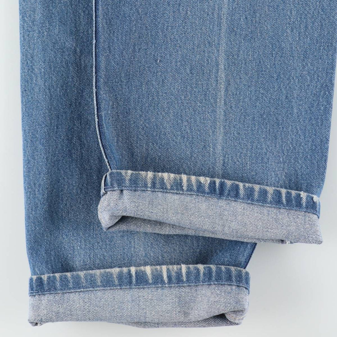 2000'S Levi's 501-0115 Straight Denim Pants, Made in USA, Men's Size W34 (approx.) cotton blue type Vintage Second Hand