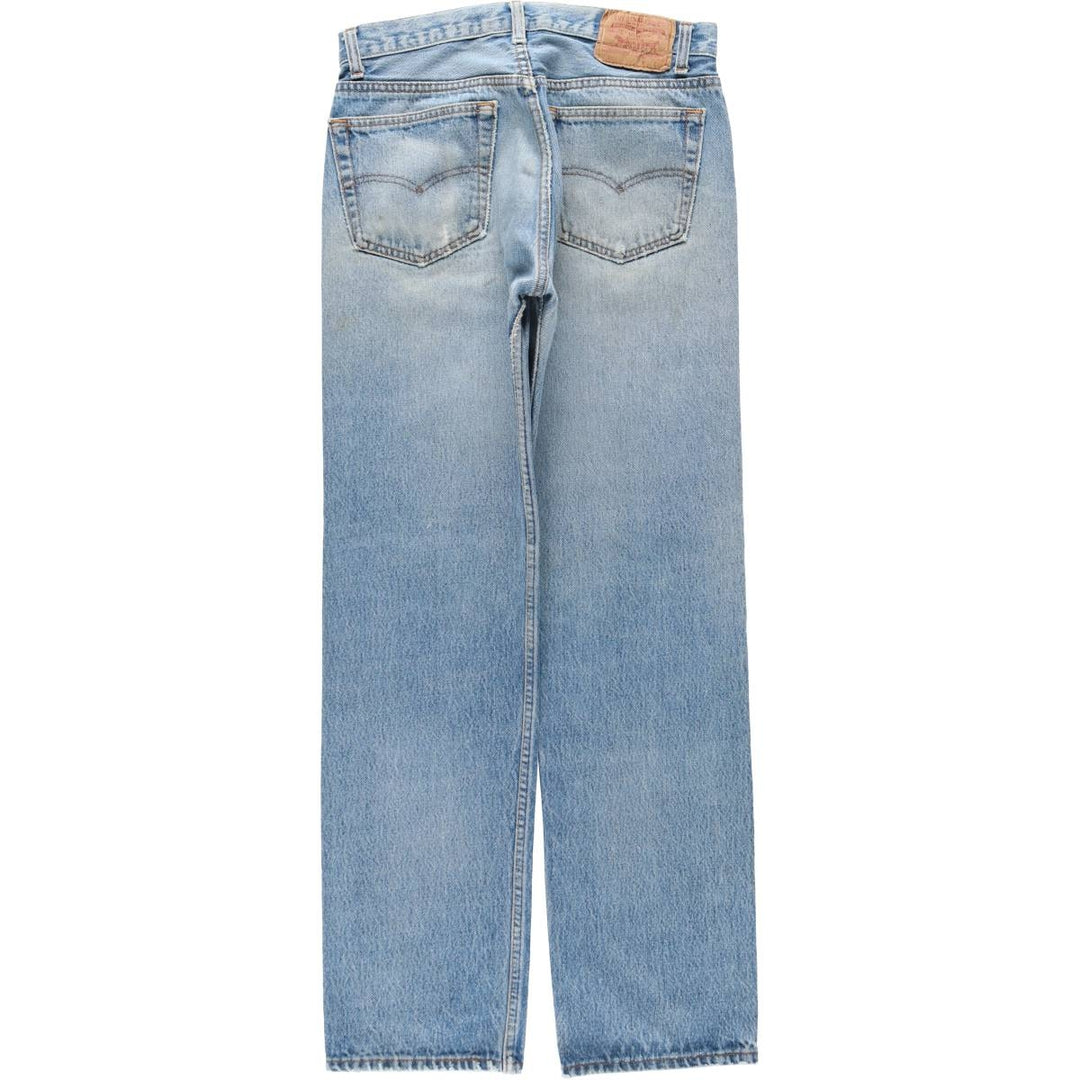 90'S Levi's 501-0000 Straight Denim Pants Made in USA Men's W30 Vintage cotton blue type Vintage Second Hand