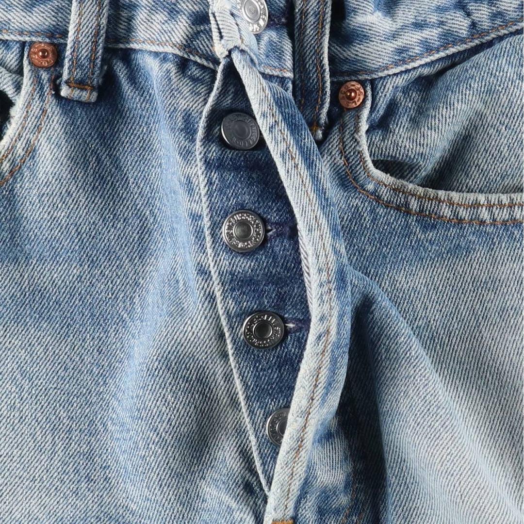 90'S Levi's 501-0000 Straight Denim Pants Made in USA Men's W30 Vintage cotton blue type Vintage Second Hand