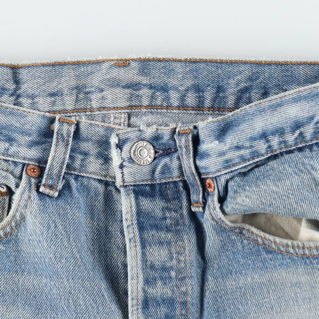90'S Levi's 501-0000 Straight Denim Pants Made in USA Men's W30 Vintage cotton blue type Vintage Second Hand