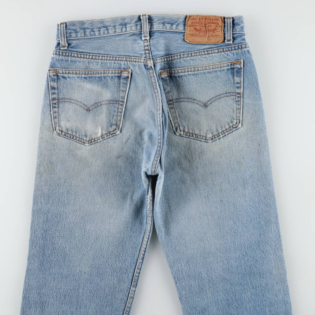 90'S Levi's 501-0000 Straight Denim Pants Made in USA Men's W30 Vintage cotton blue type Vintage Second Hand