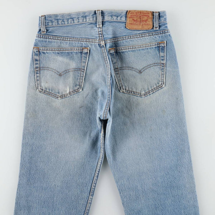 90'S Levi's 501-0000 Straight Denim Pants Made in USA Men's W30 Vintage cotton blue type Vintage Second Hand