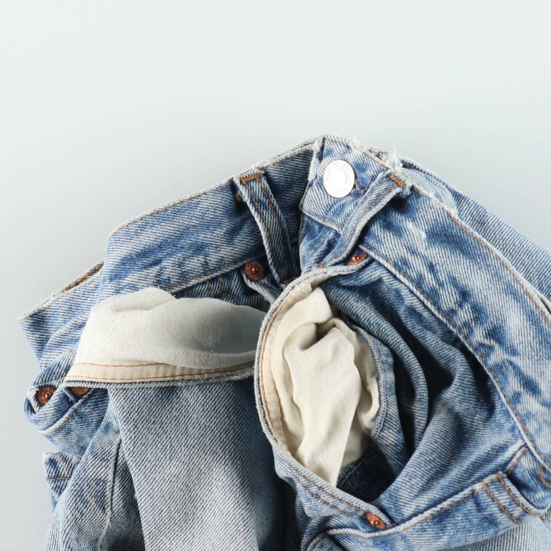 90'S Levi's 501-0000 Straight Denim Pants Made in USA Men's W30 Vintage cotton blue type Vintage Second Hand