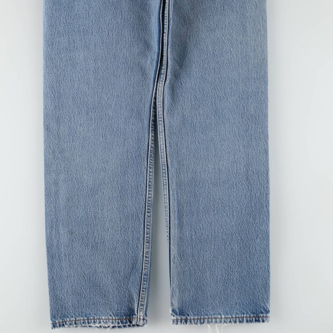 2000'S Levi's Straight Denim Pants, Made in USA, Men's Size W32 (approx.) cotton blue type Vintage Second Hand