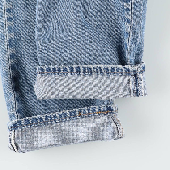 2000'S Levi's Straight Denim Pants, Made in USA, Men's Size W32 (approx.) cotton blue type Vintage Second Hand