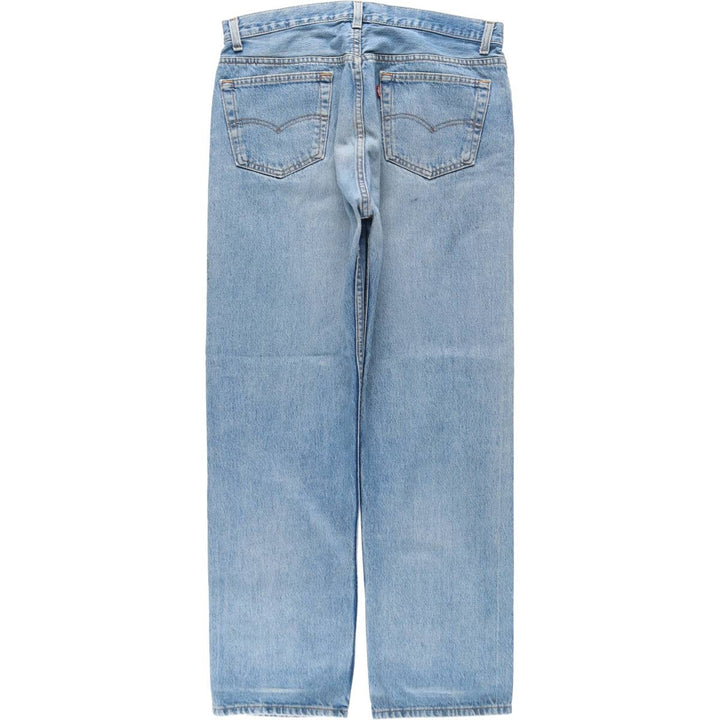 1990'S Levi's 501 0190 Straight Denim Pants, Made in USA, Men's Size W34 (approx.), Vintage cotton blue type Vintage Second Hand