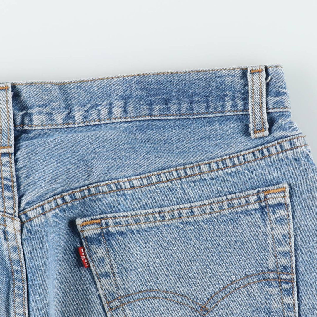 1990'S Levi's 501 0190 Straight Denim Pants, Made in USA, Men's Size W34 (approx.), Vintage cotton blue type Vintage Second Hand
