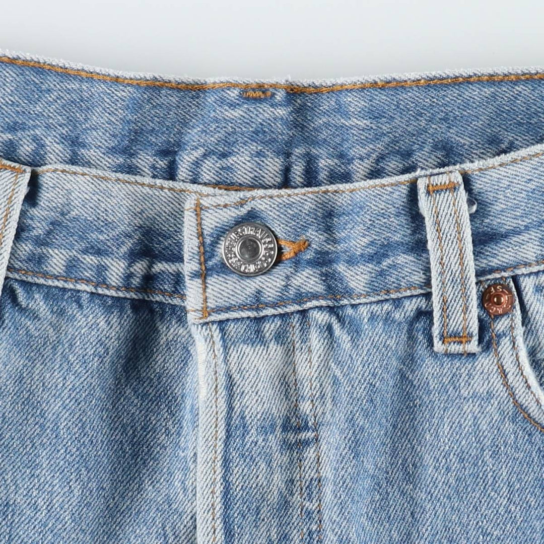 1990'S Levi's 501 0190 Straight Denim Pants, Made in USA, Men's Size W34 (approx.), Vintage cotton blue type Vintage Second Hand