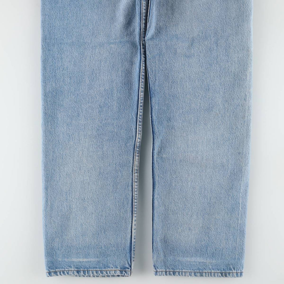 1990'S Levi's 501 0190 Straight Denim Pants, Made in USA, Men's Size W34 (approx.), Vintage cotton blue type Vintage Second Hand