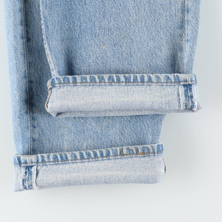 1990'S Levi's 501 0190 Straight Denim Pants, Made in USA, Men's Size W34 (approx.), Vintage cotton blue type Vintage Second Hand