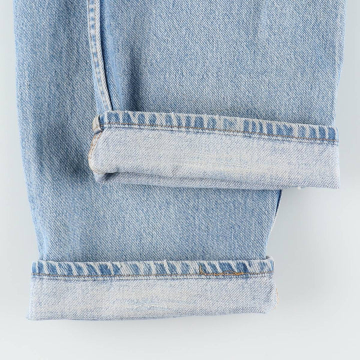 1990'S Levi's 501 0190 Straight Denim Pants, Made in USA, Men's Size W34 (approx.), Vintage cotton blue type Vintage Second Hand