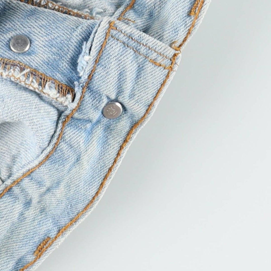 1990'S Levi's 501-0134 Straight Denim Pants, Made in USA, Men's Size W33 (approx.), Vintage cotton Blue type light blue Vintage Second Hand