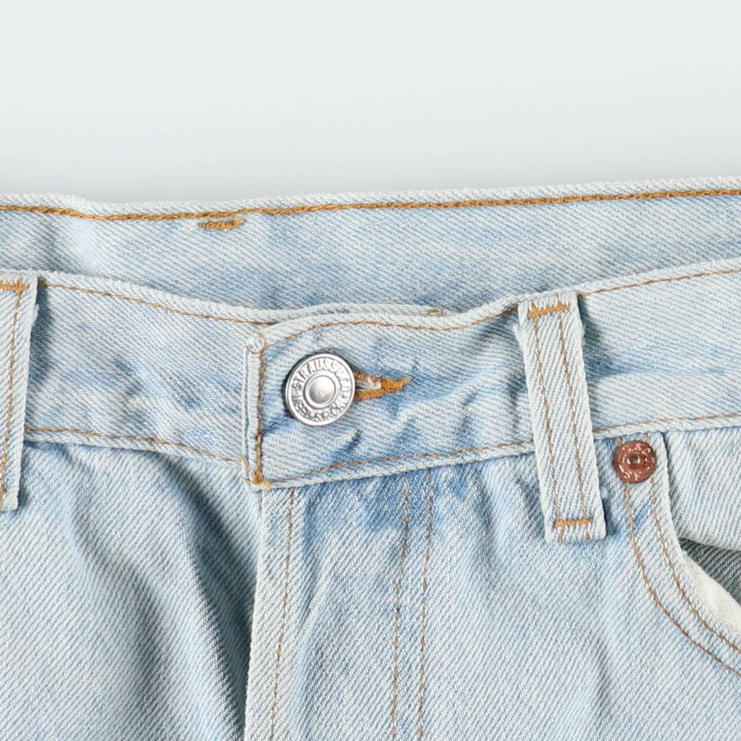 1990'S Levi's 501-0134 Straight Denim Pants, Made in USA, Men's Size W33 (approx.), Vintage cotton Blue type light blue Vintage Second Hand