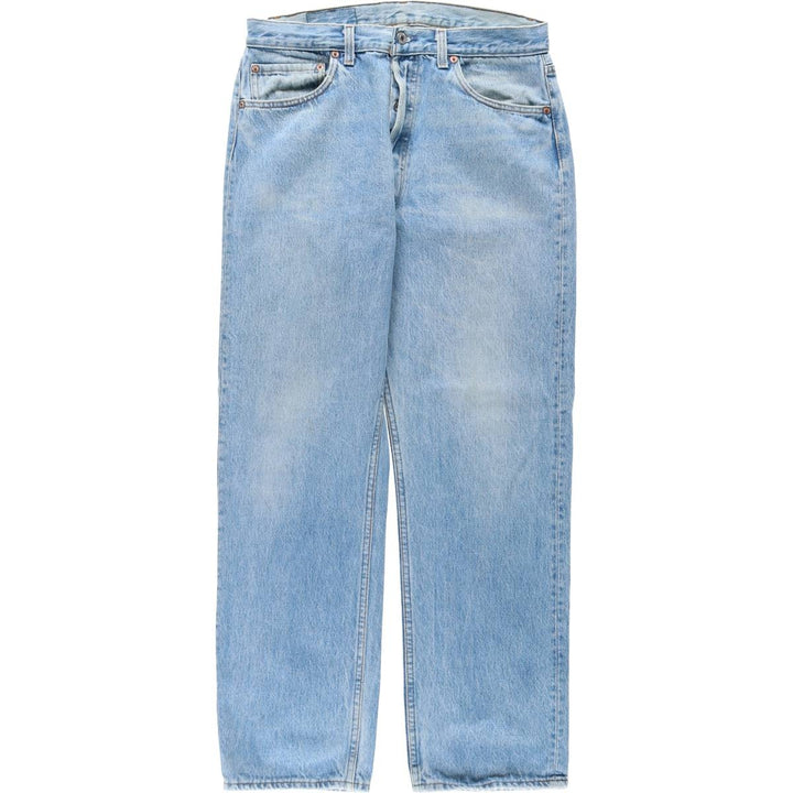 90'S Levi's 501-0190 Straight Denim Pants Made in USA Men's W32 Vintage cotton blue type Vintage Second Hand