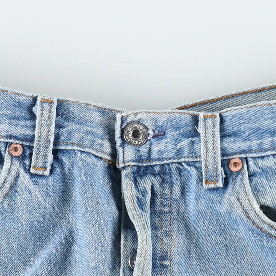 90'S Levi's 501-0190 Straight Denim Pants Made in USA Men's W32 Vintage cotton blue type Vintage Second Hand