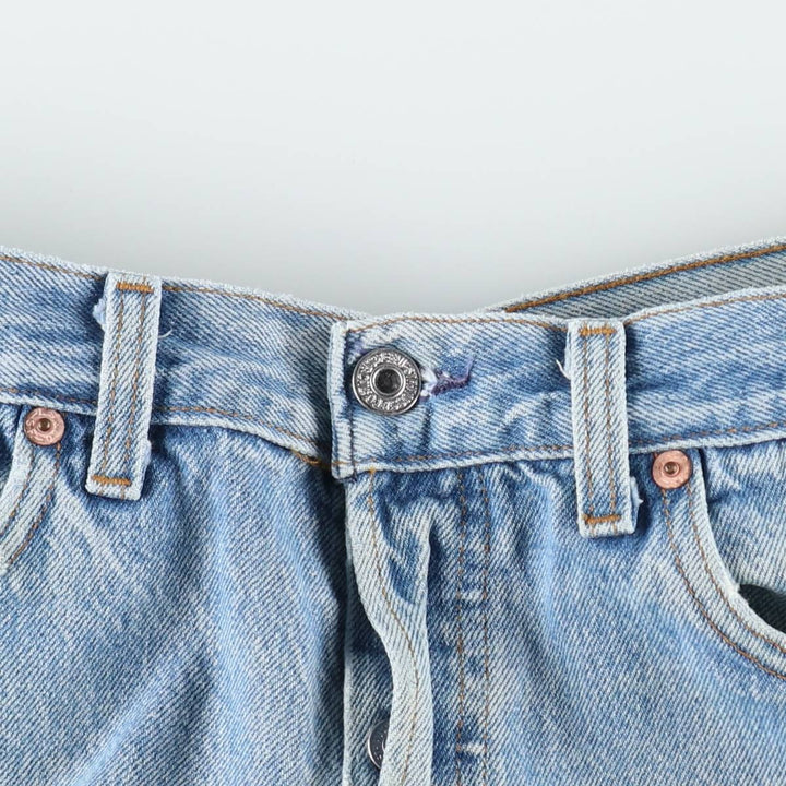 90'S Levi's 501-0190 Straight Denim Pants Made in USA Men's W32 Vintage cotton blue type Vintage Second Hand