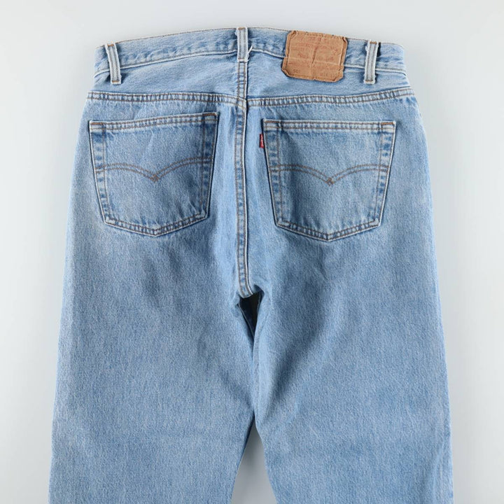 90'S Levi's 501-0190 Straight Denim Pants Made in USA Men's W32 Vintage cotton blue type Vintage Second Hand