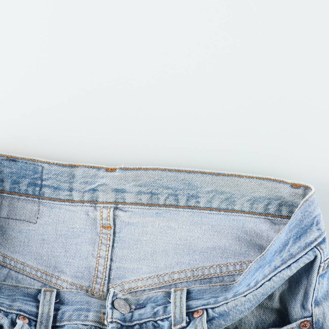 90'S Levi's 501-0190 Straight Denim Pants Made in USA Men's W32 Vintage cotton blue type Vintage Second Hand